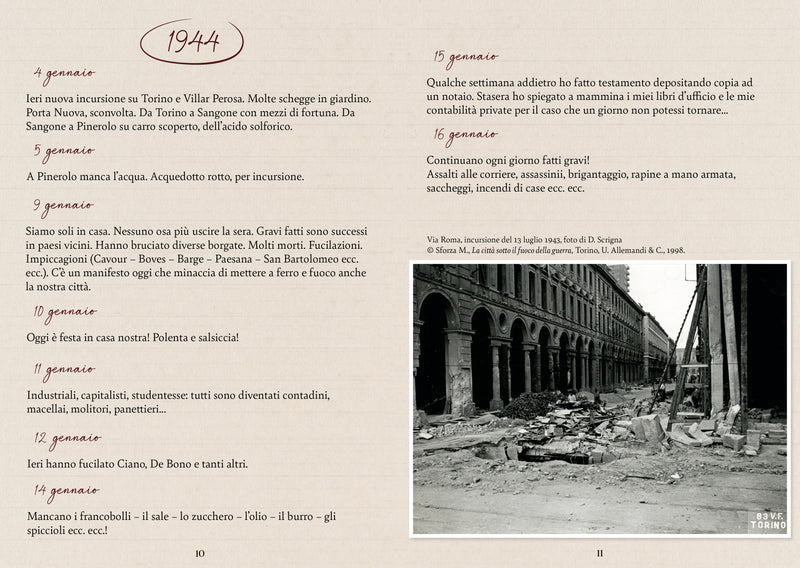 Diario di guerra. 1944-1945: pagine di memorie ritrovate